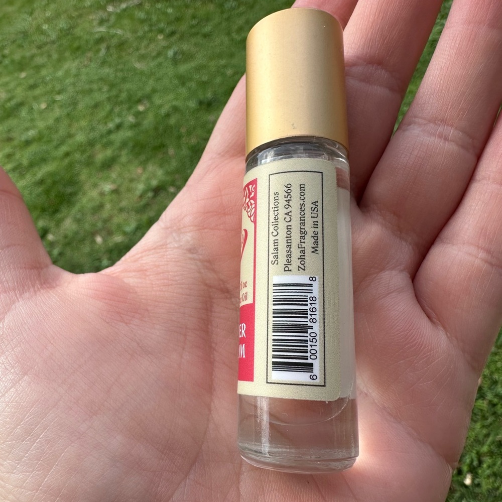 Zoha Amber Bloom Fragrance Oil Roller 6ml/.02 fl Travel Size Roll On Perfume - Picture 2 of 6